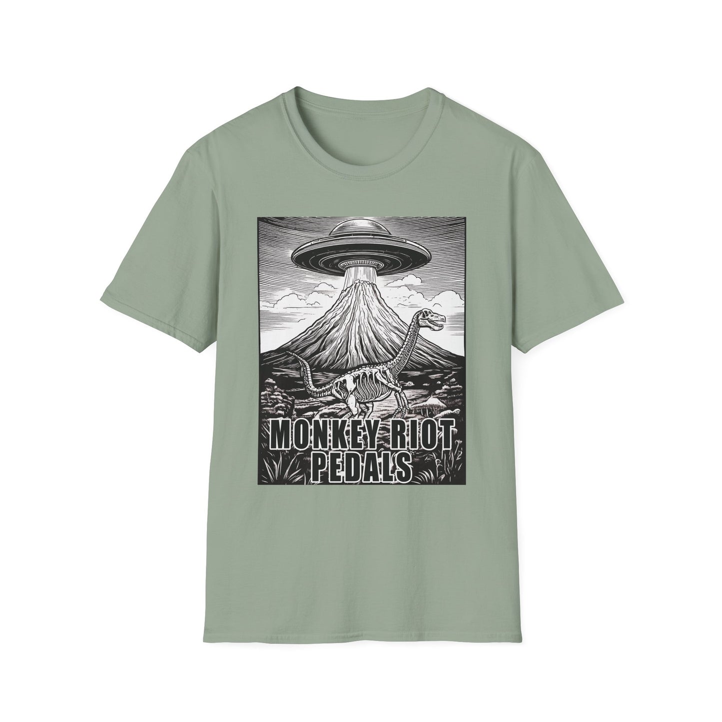 Monkey Riot retroFUZZ Unisex Softstyle T-Shirt