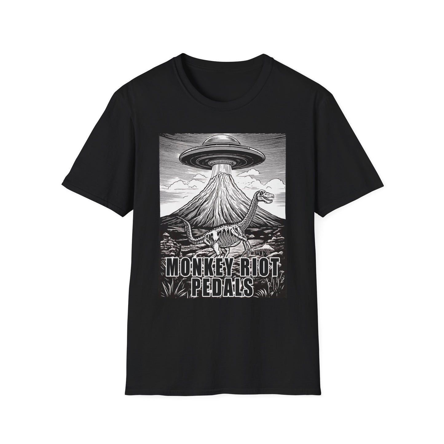Monkey Riot retroFUZZ Unisex Softstyle T-Shirt
