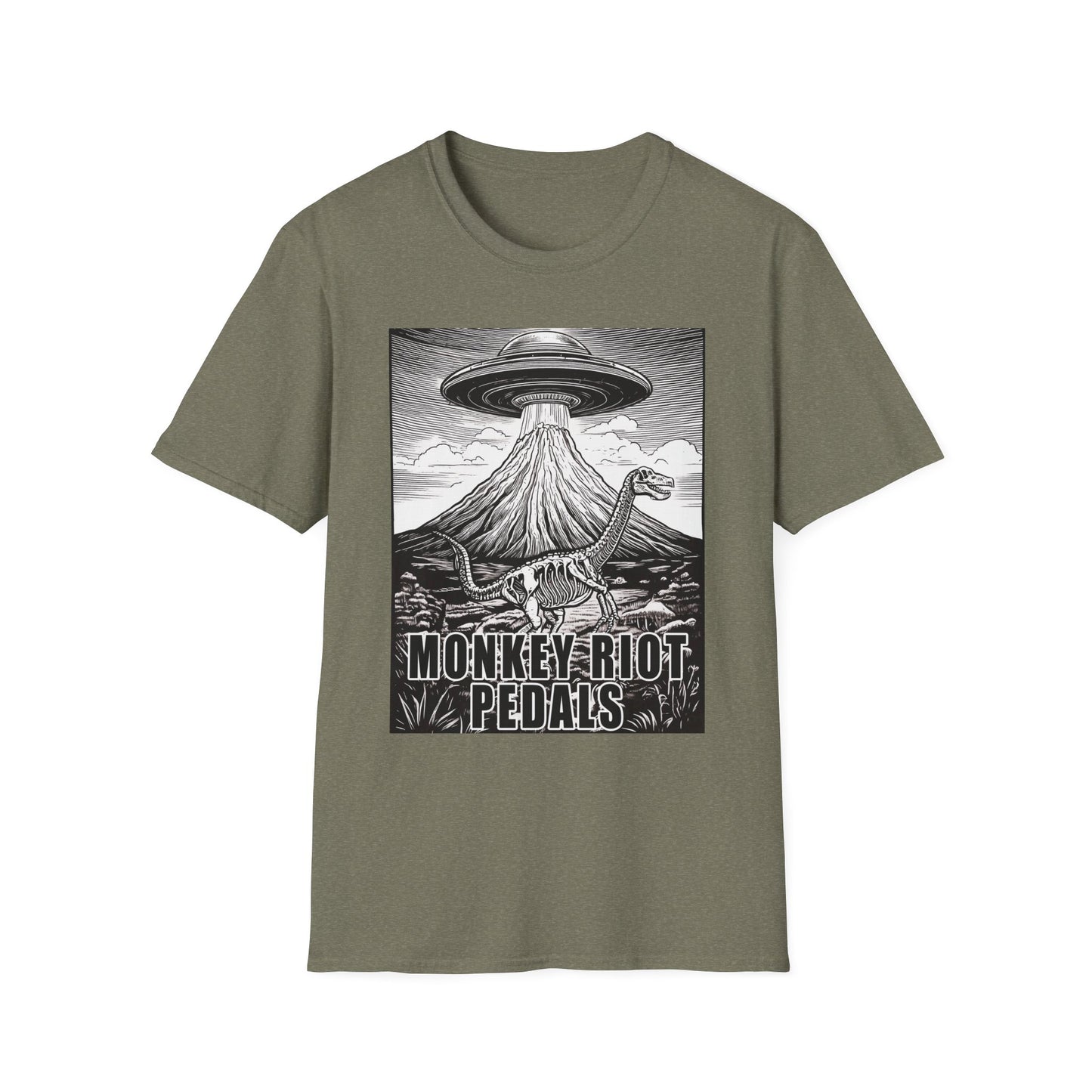 Monkey Riot retroFUZZ Unisex Softstyle T-Shirt