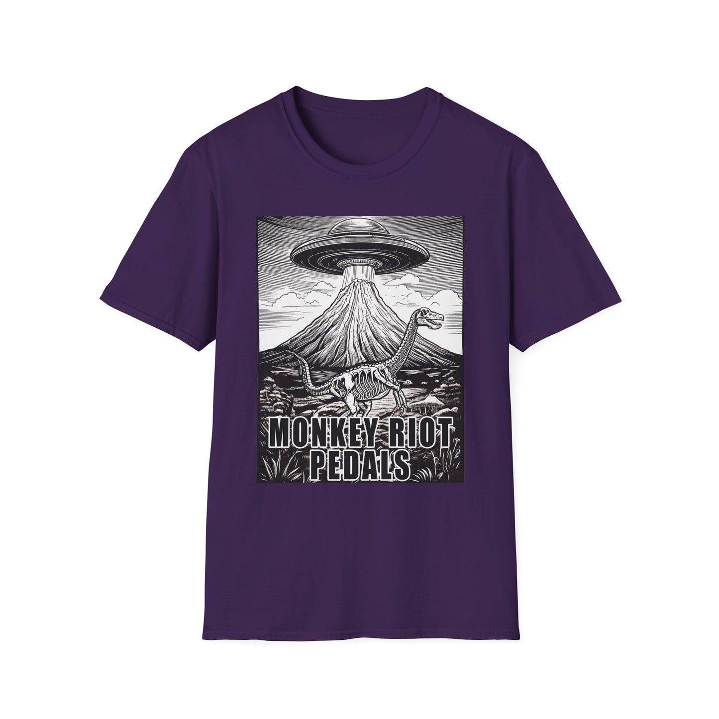 Monkey Riot retroFUZZ Unisex Softstyle T-Shirt