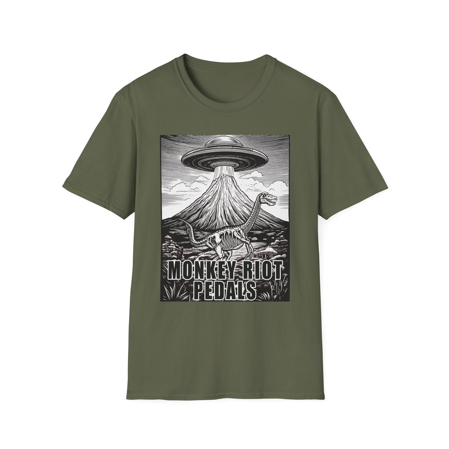 Monkey Riot retroFUZZ Unisex Softstyle T-Shirt