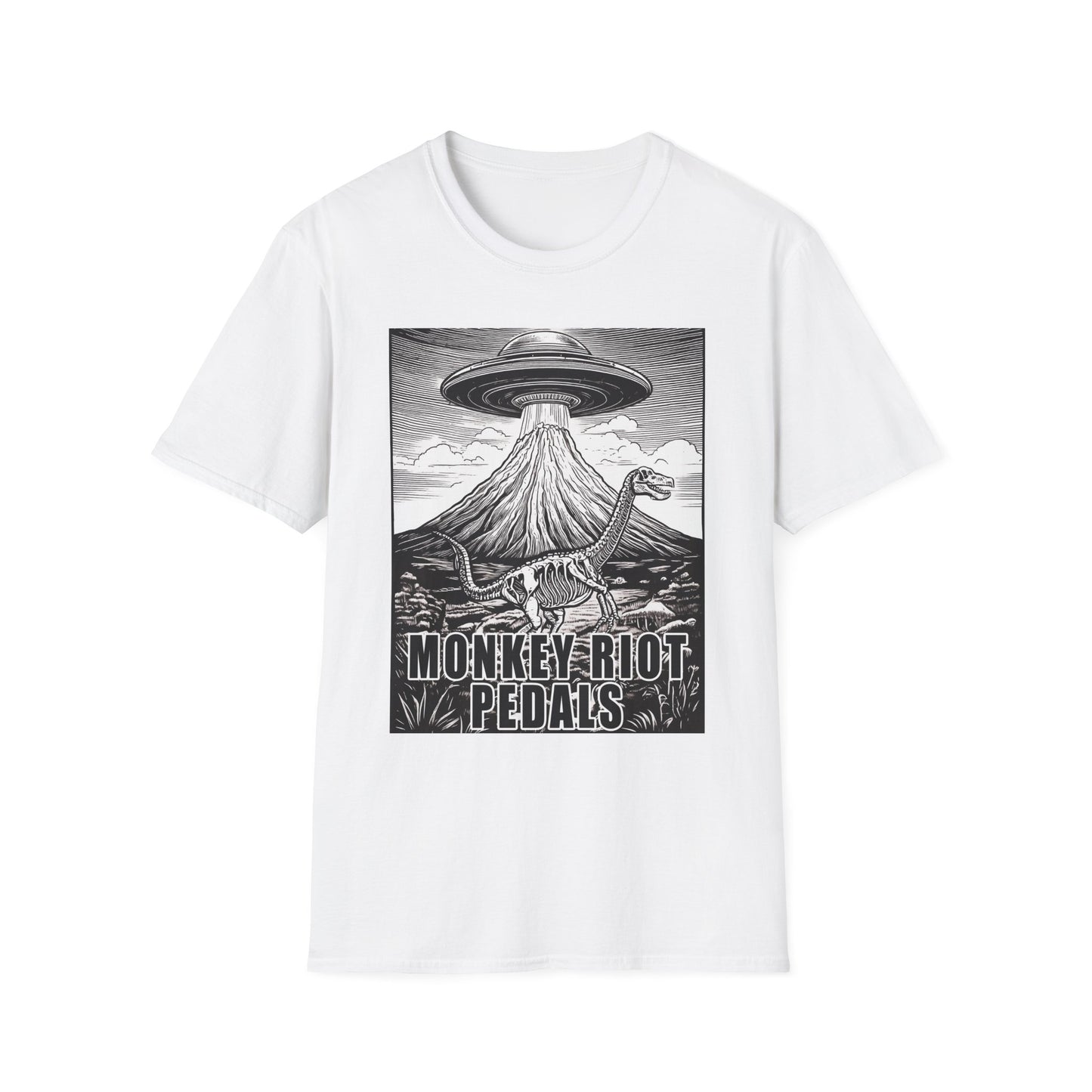 Monkey Riot retroFUZZ Unisex Softstyle T-Shirt
