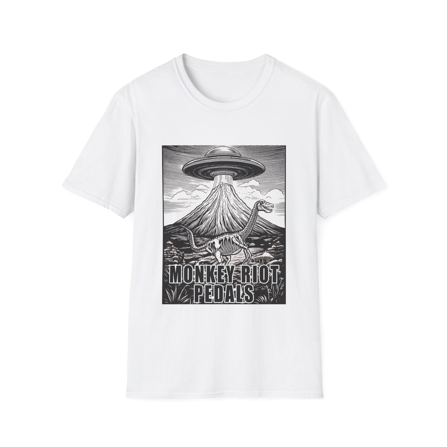 Monkey Riot retroFUZZ Unisex Softstyle T-Shirt