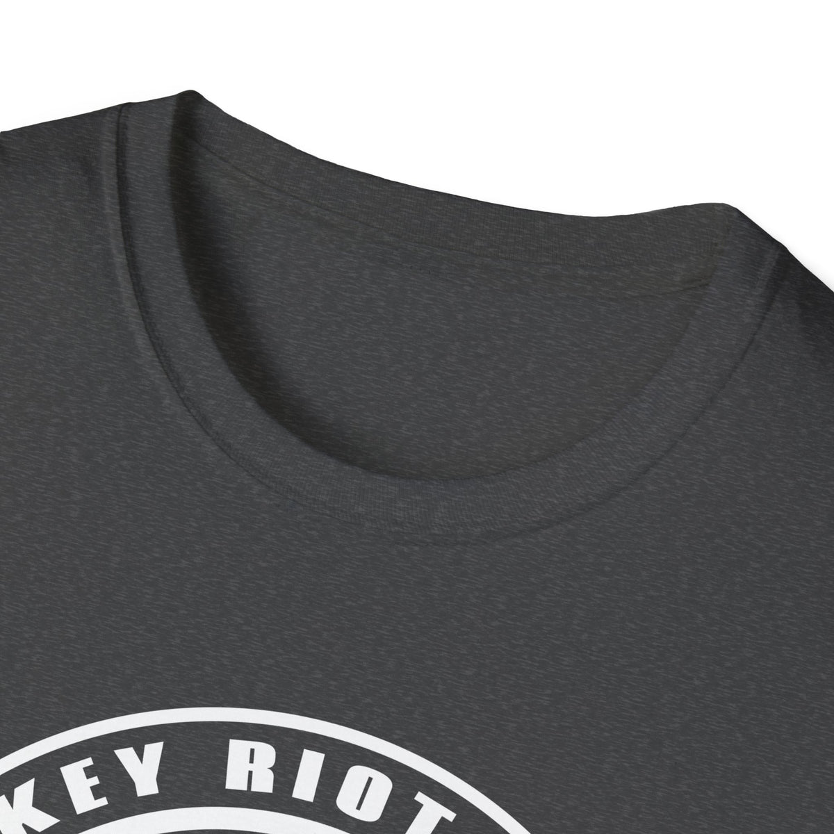 Monkey Riot Pedals Logo Unisex Softstyle T-Shirt