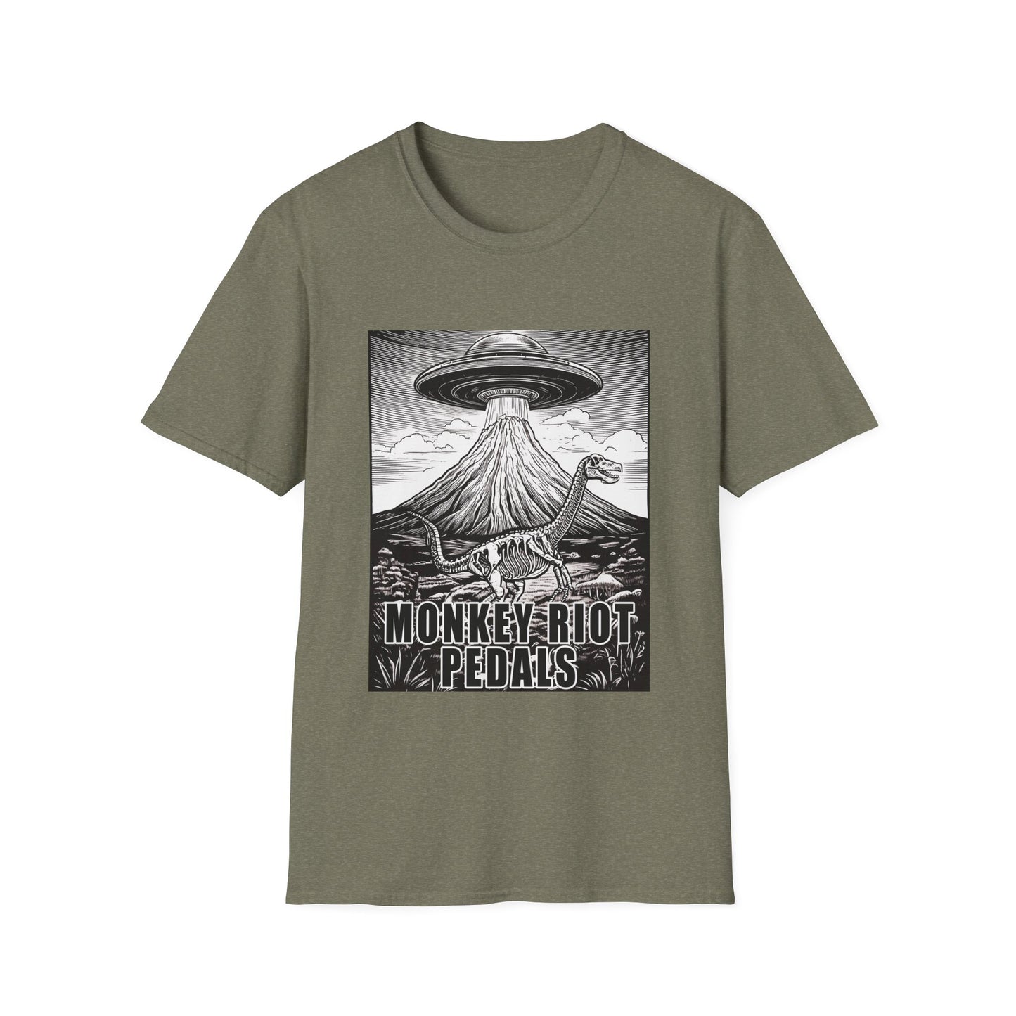 Monkey Riot retroFUZZ Unisex Softstyle T-Shirt
