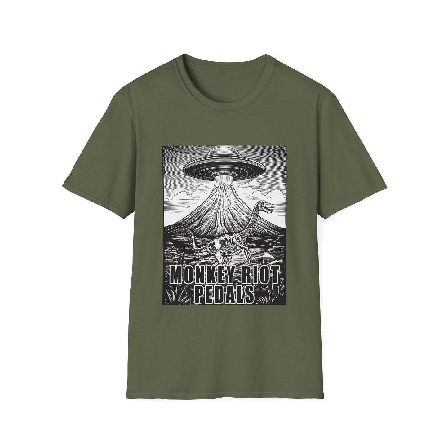 Monkey Riot retroFUZZ Unisex Softstyle T-Shirt