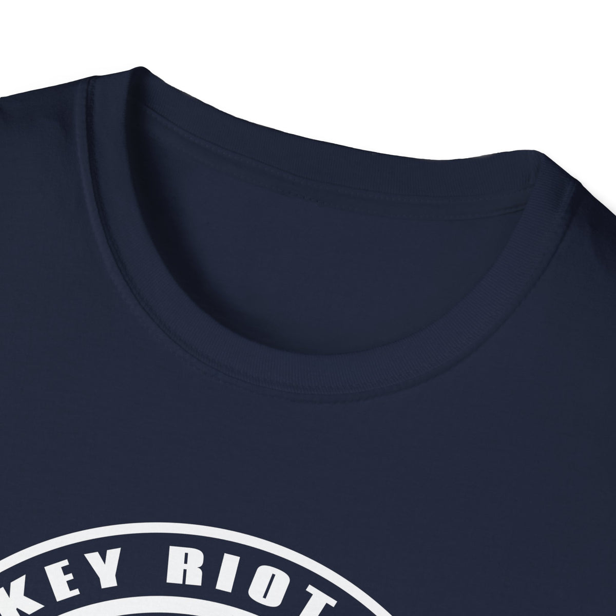 Monkey Riot Pedals Logo Unisex Softstyle T-Shirt
