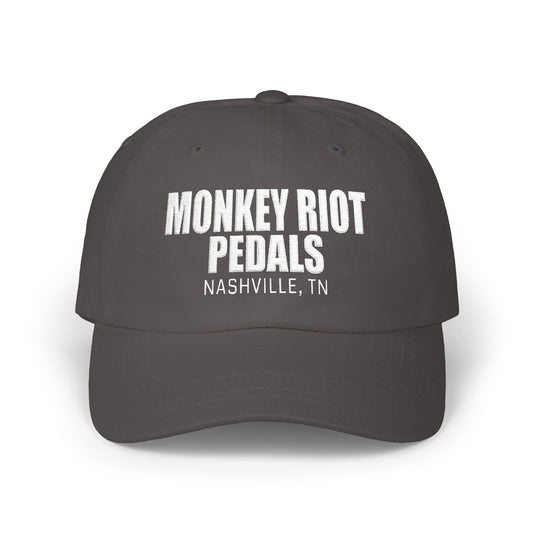Monkey Riot Pedals Emboridered Classic Dad Cap