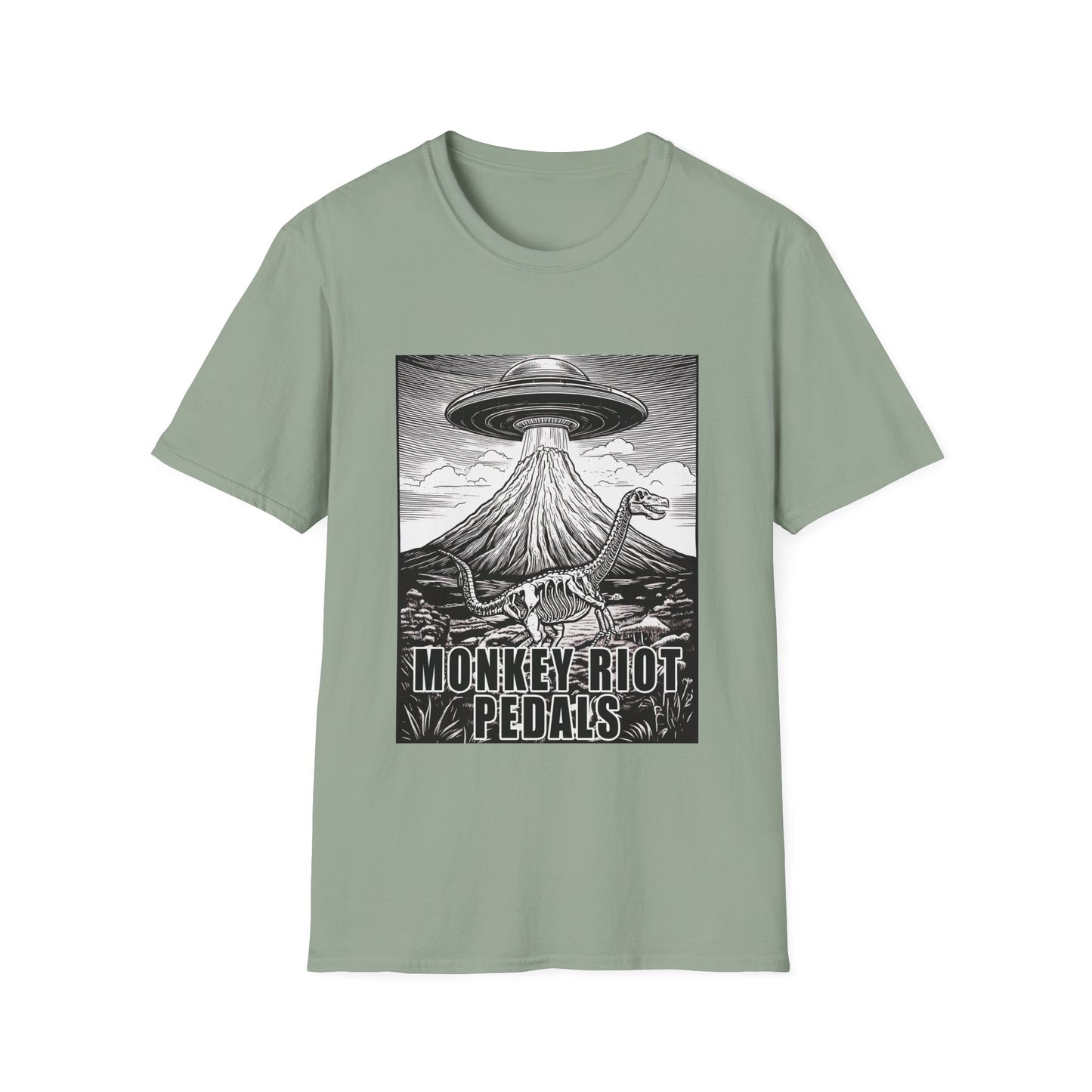 Monkey Riot retroFUZZ Unisex Softstyle T-Shirt