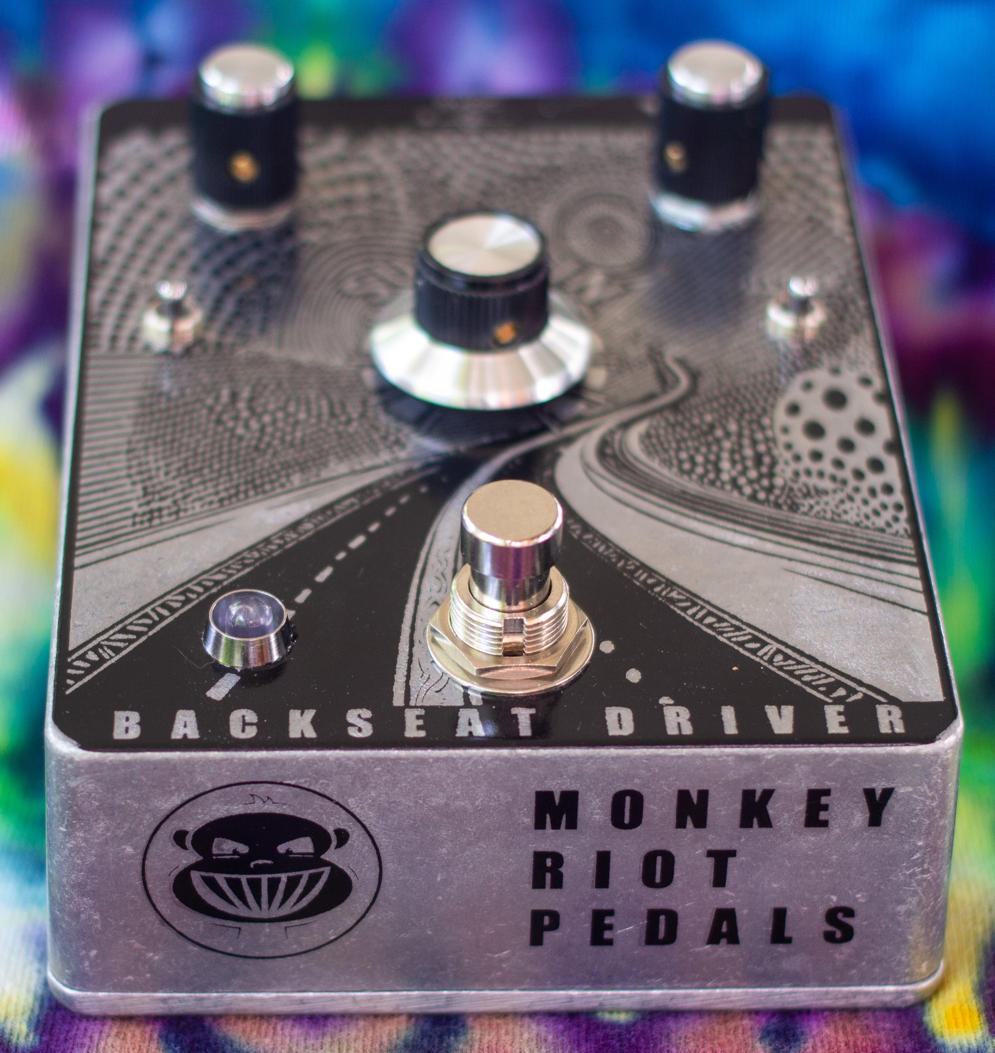 monkey pedal Backseat Driver Dynamic Overdrive – Monkey Riot Pedals